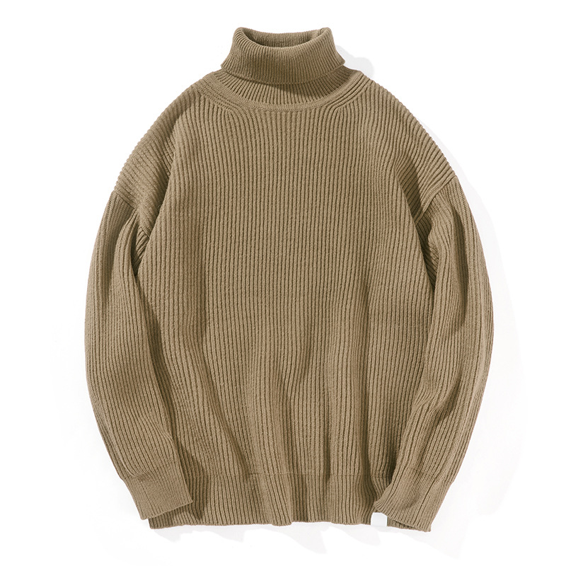 Winter warm turtleneck sweater pullover