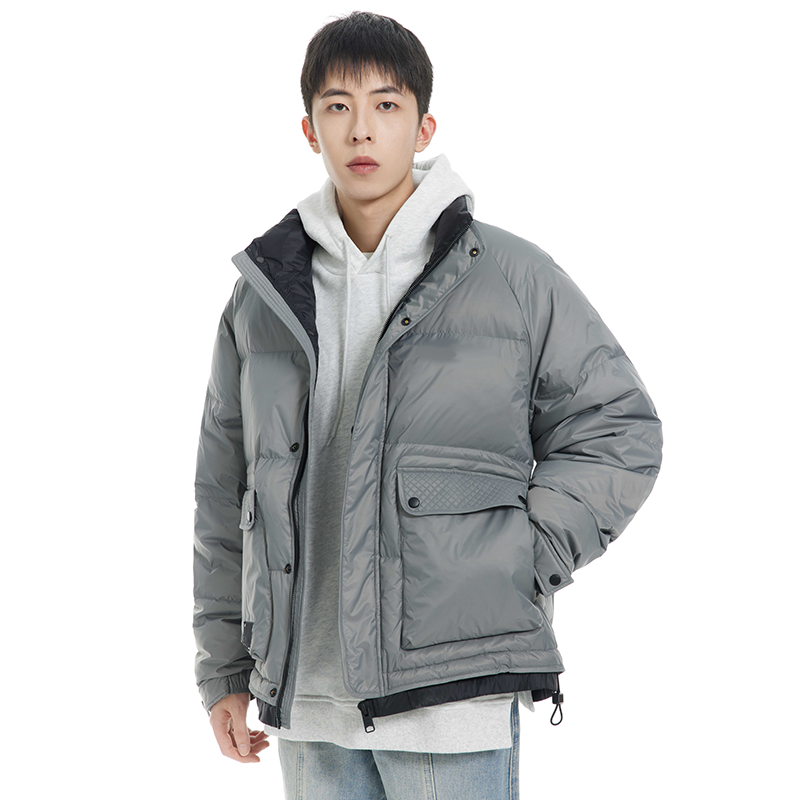 Full zip lightweight down jacket