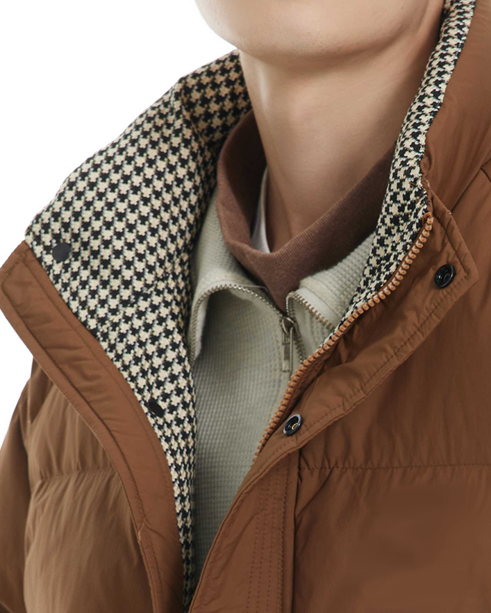 Warm winter padded jacket