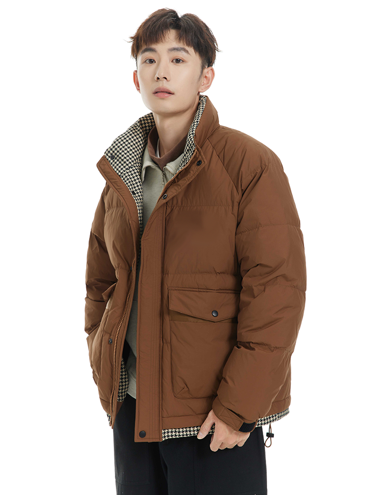 Warm winter padded jacket