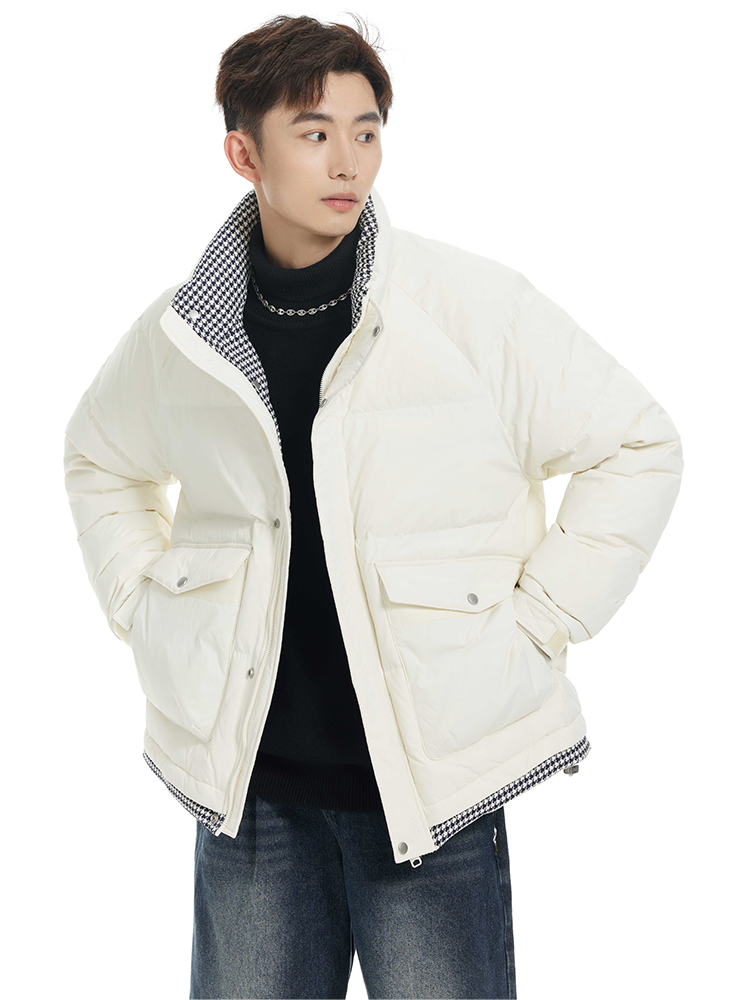 Warm winter padded jacket