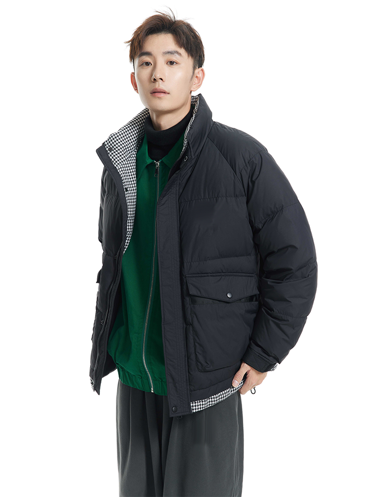 Warm winter padded jacket