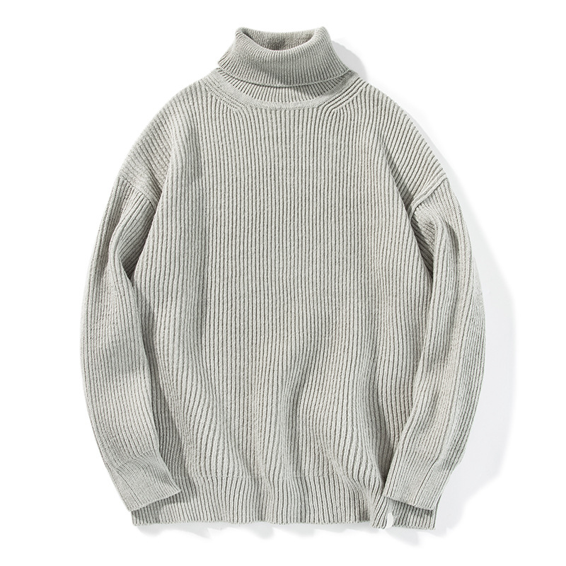 Winter warm turtleneck sweater pullover