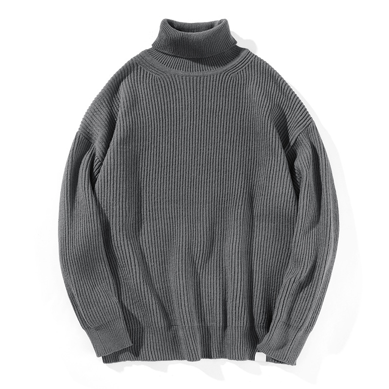 Winter warm turtleneck sweater pullover