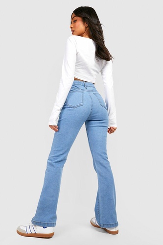 Petite 30 Leg High Waist Flared Leg Jean