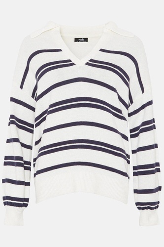 Striped Collar Jumper