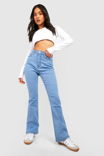 Petite 30 Leg High Waist Flared Leg Jean