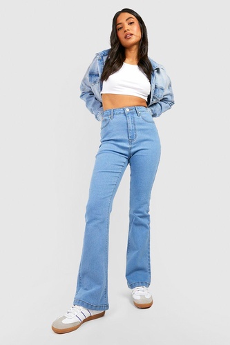 Petite 30 Leg High Waist Flared Leg Jean