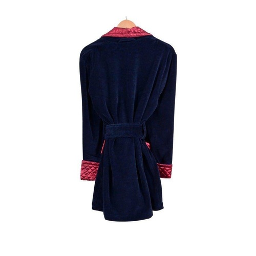 Cliveden Short Velvet Smoking Jacket Robe