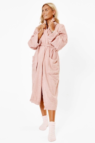 Towel Bath Robe Dressing Gown 100 Cotton