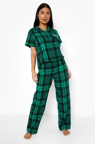 Petite Naughty Or Nice Christmas Pj Trouser