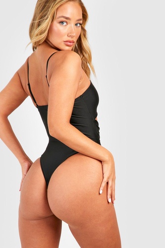 Cut Out Knot Detail Swimsuit