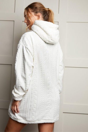 Sweetiepie Oversized Teddy Fleece Lounge Hoodie