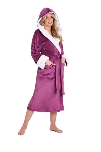 Hooded Dressing Gown