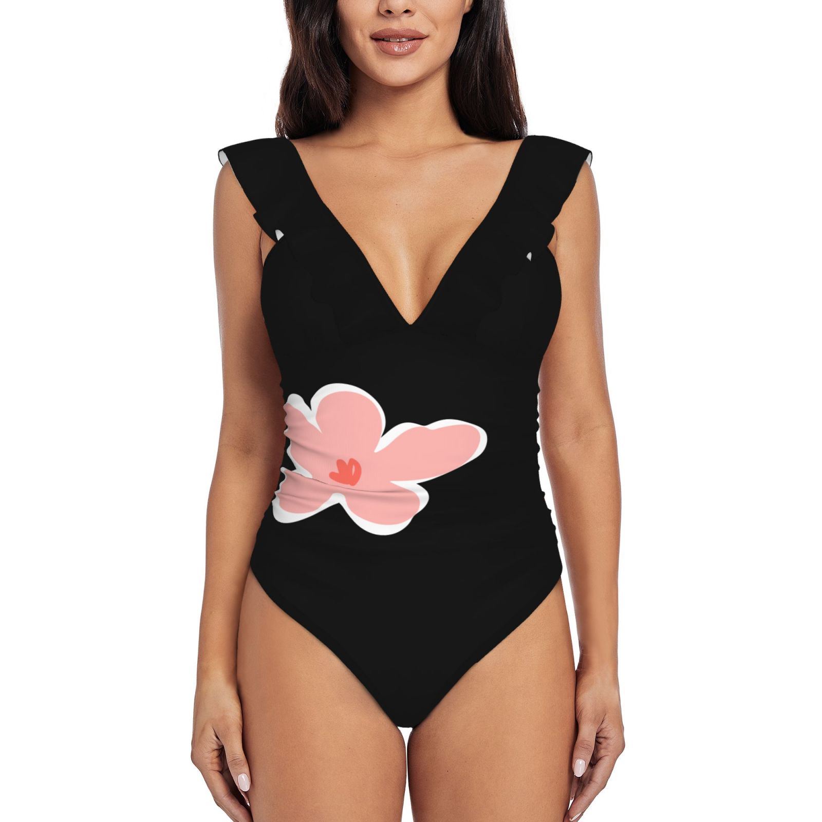 Women's Ruffle One Piece Swimsuit