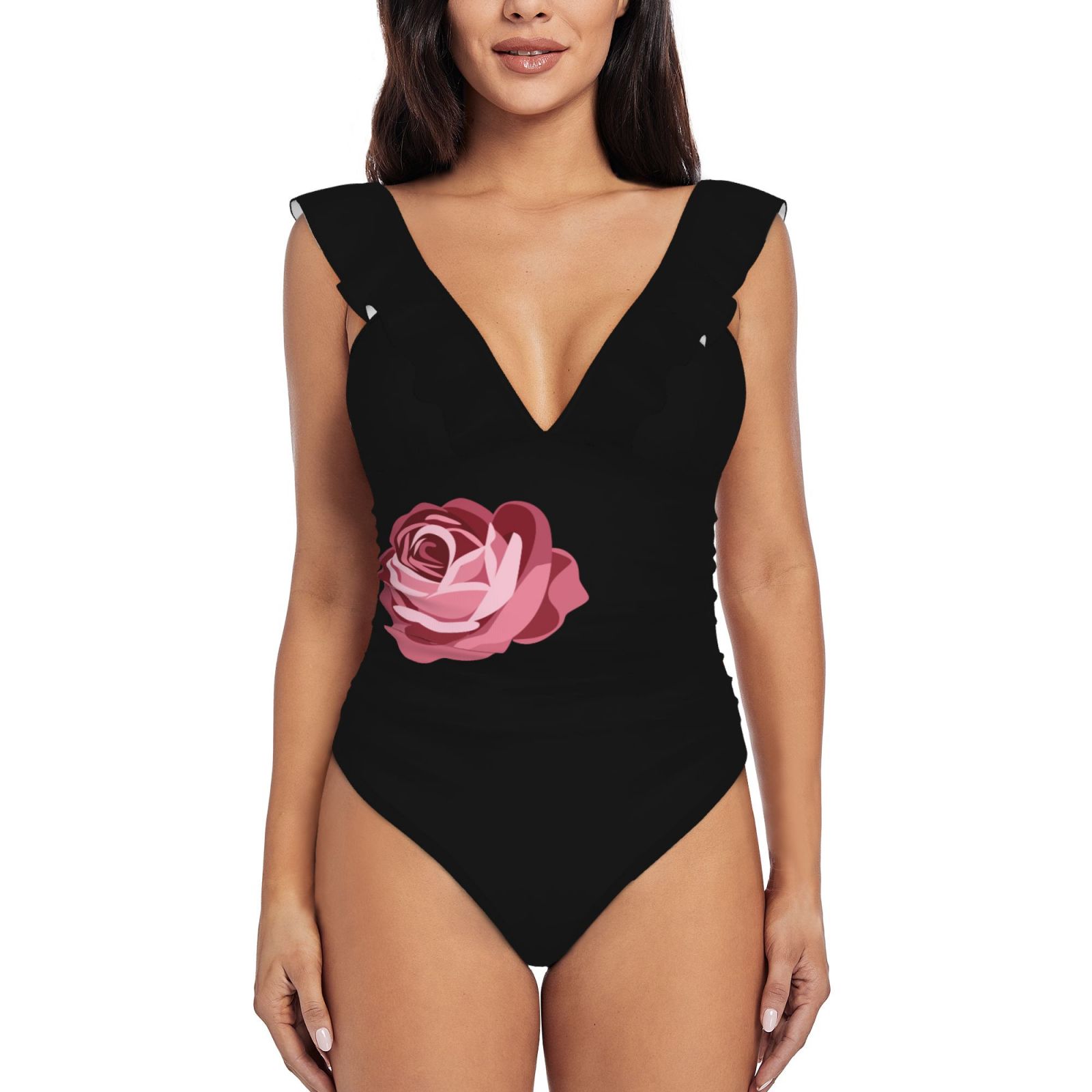 Women's Ruffle One Piece Swimsuit