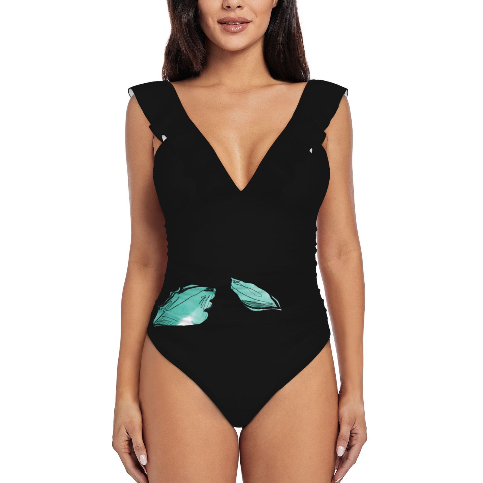 Women's Ruffle One Piece Swimsuit