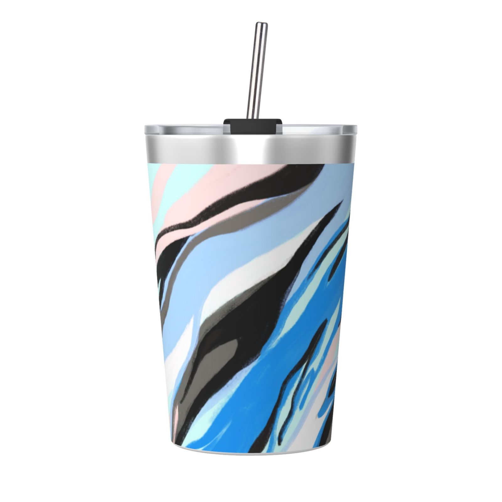 12OZ Thermos With Conical Straw