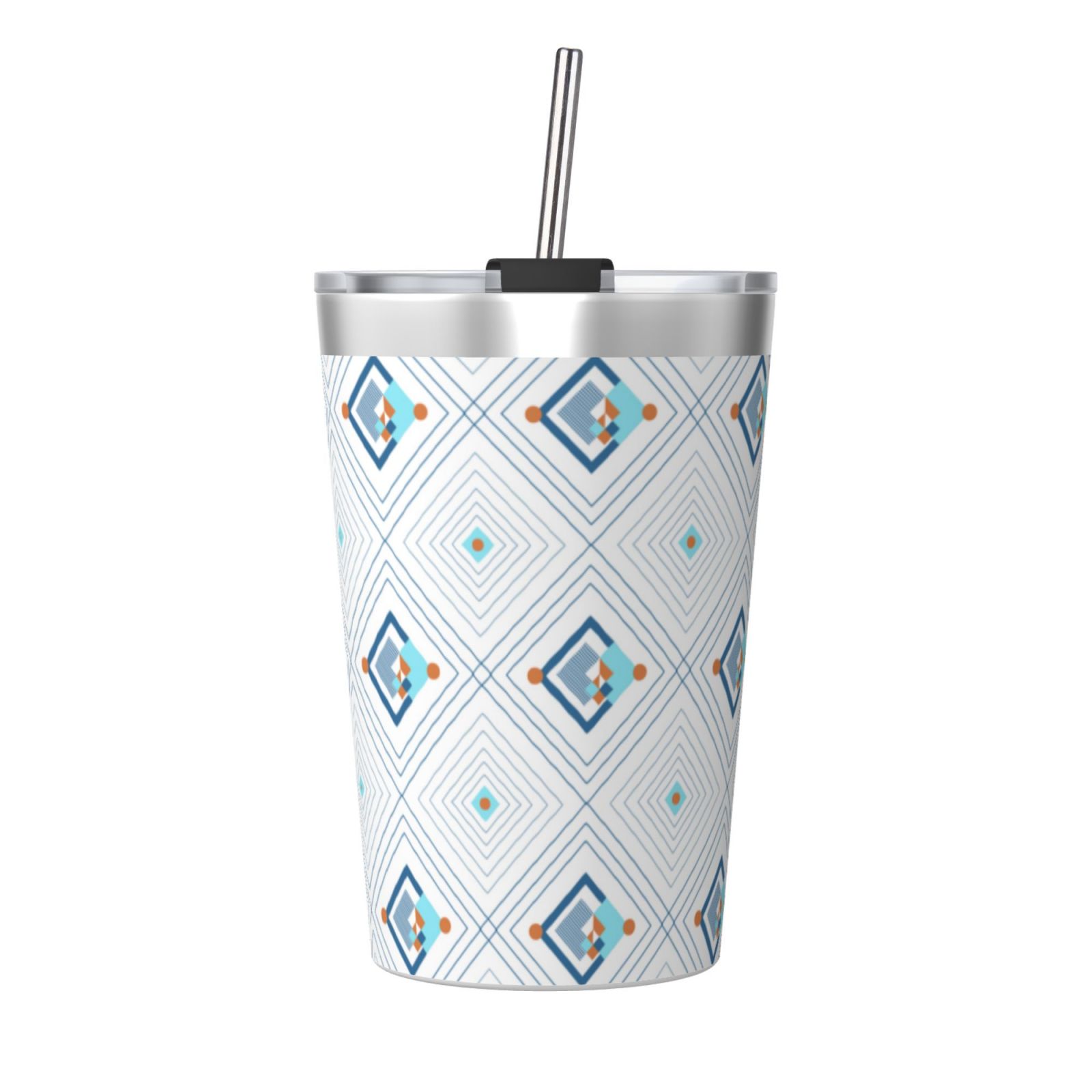 12OZ Thermos With Conical Straw