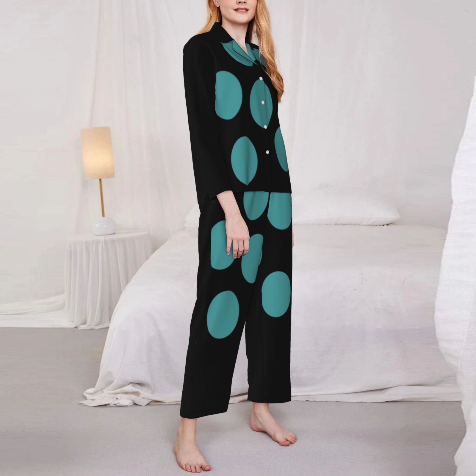 Women's Long-Sleeved Pajama Set