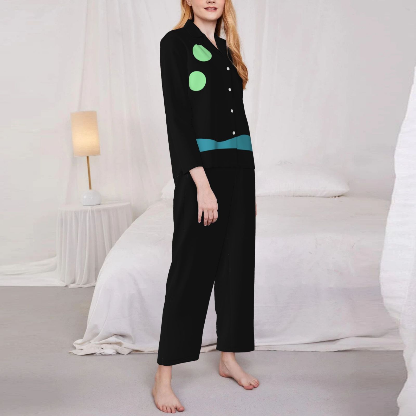 Women's Long-Sleeved Pajama Set