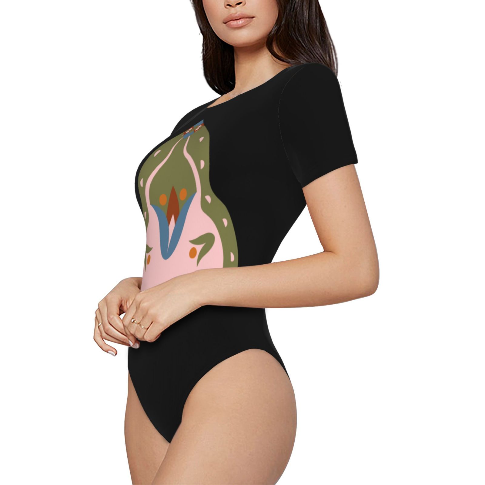 Women's Short-sleeved Onesie