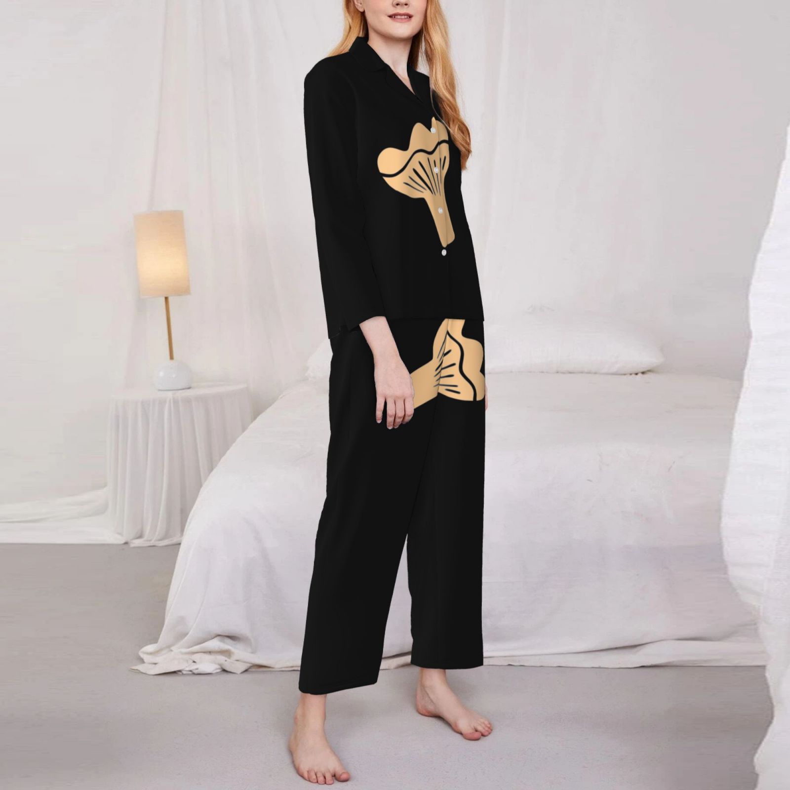 Women's Long-Sleeved Pajama Set