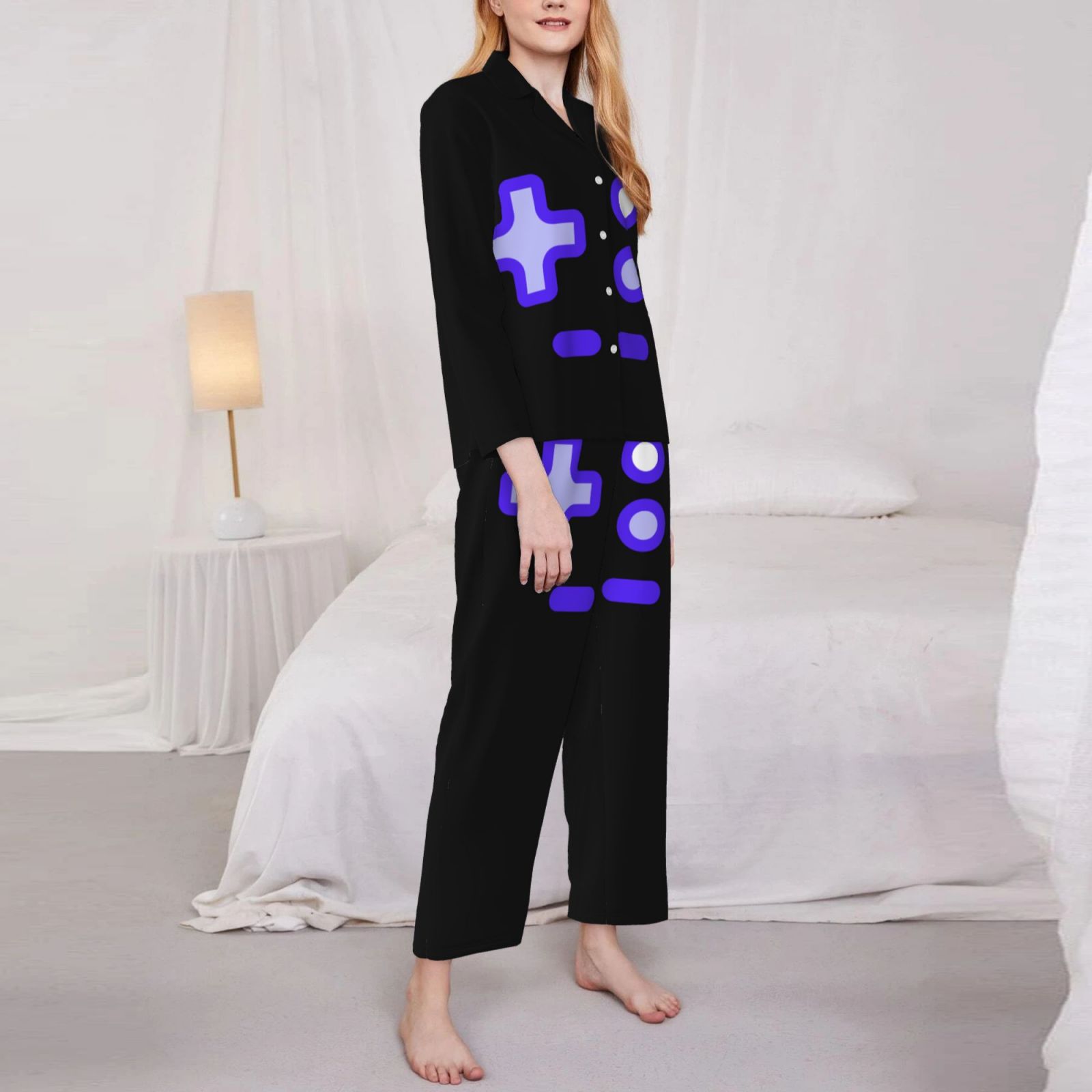 Women's Long-Sleeved Pajama Set