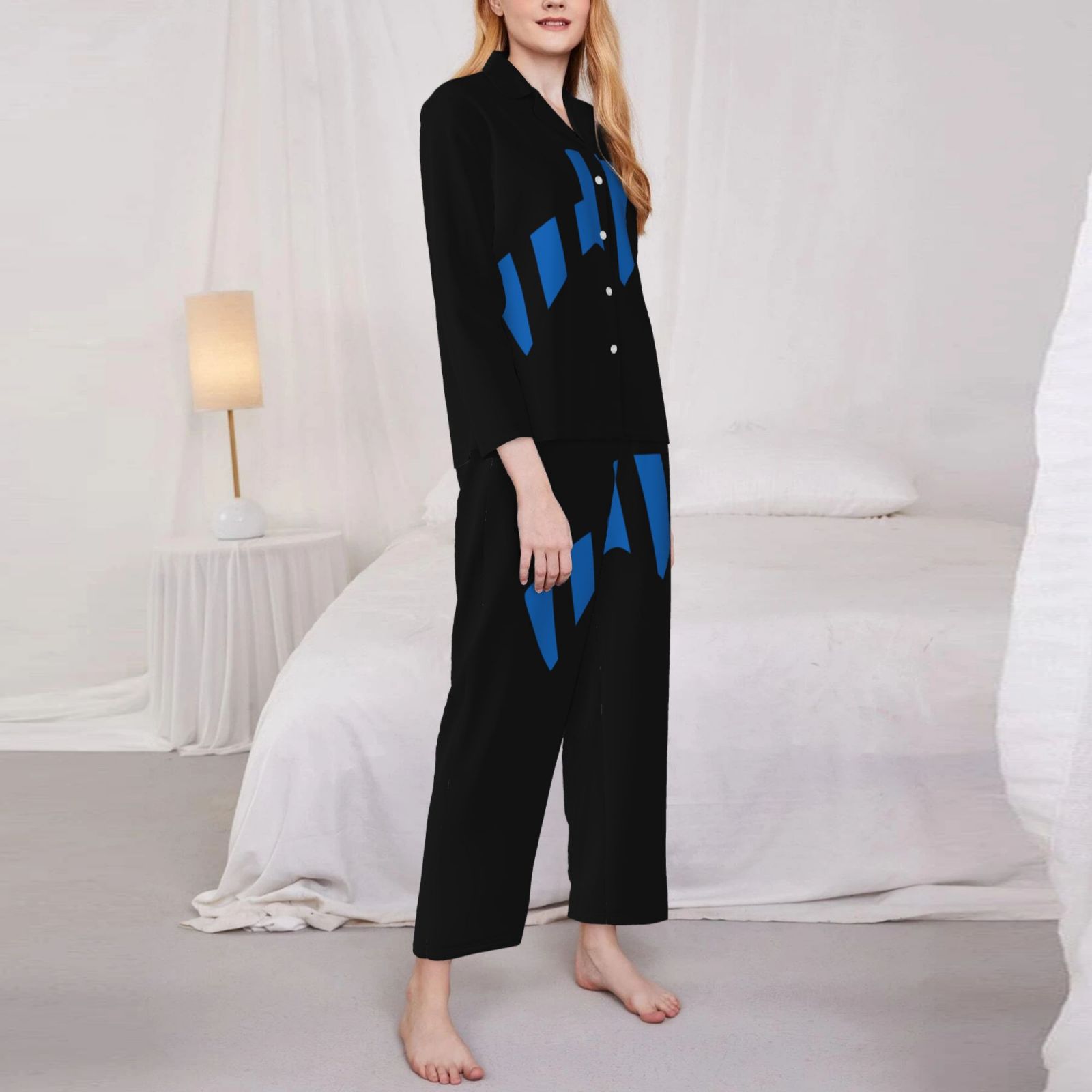 Women's Long-Sleeved Pajama Set