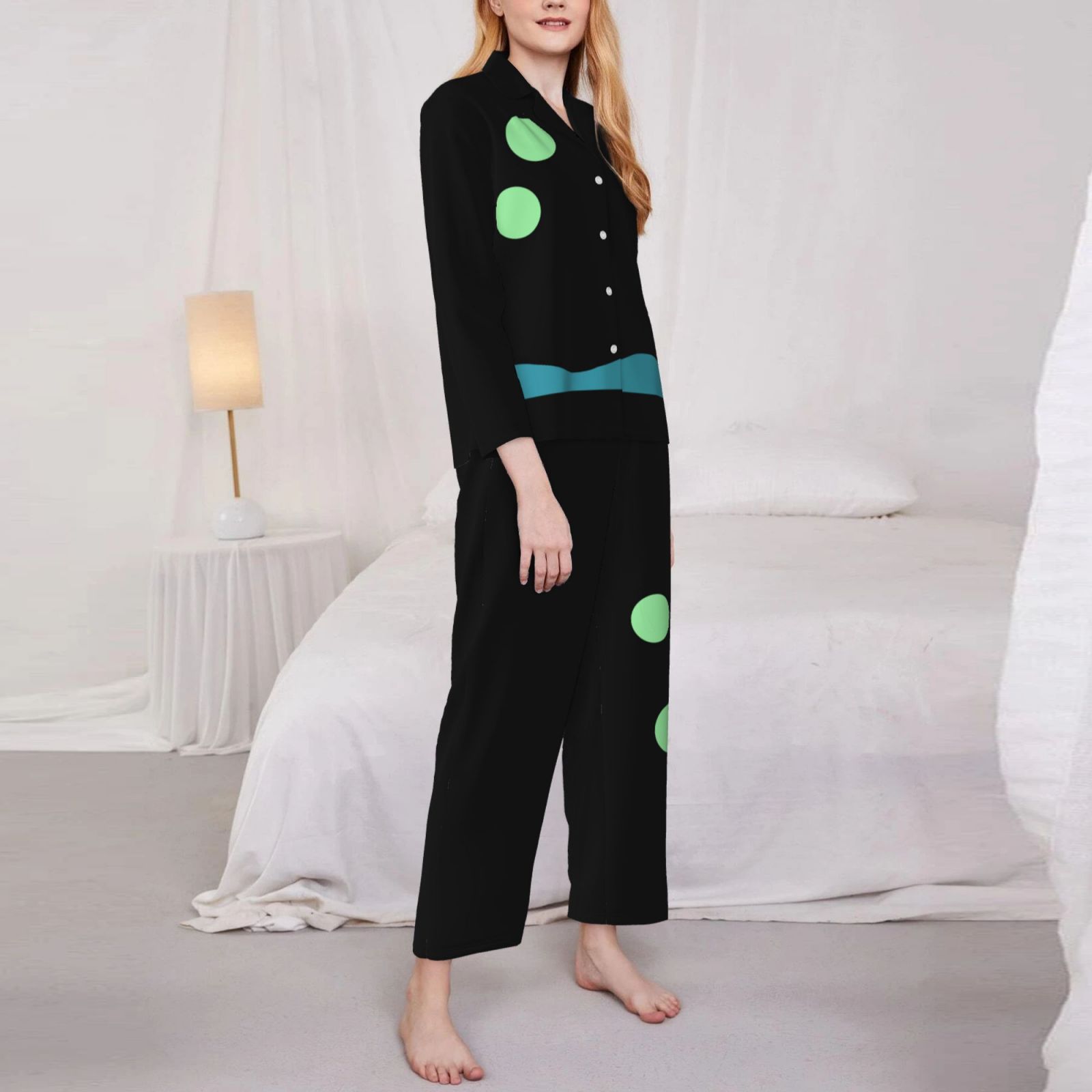 Women's Long-Sleeved Pajama Set