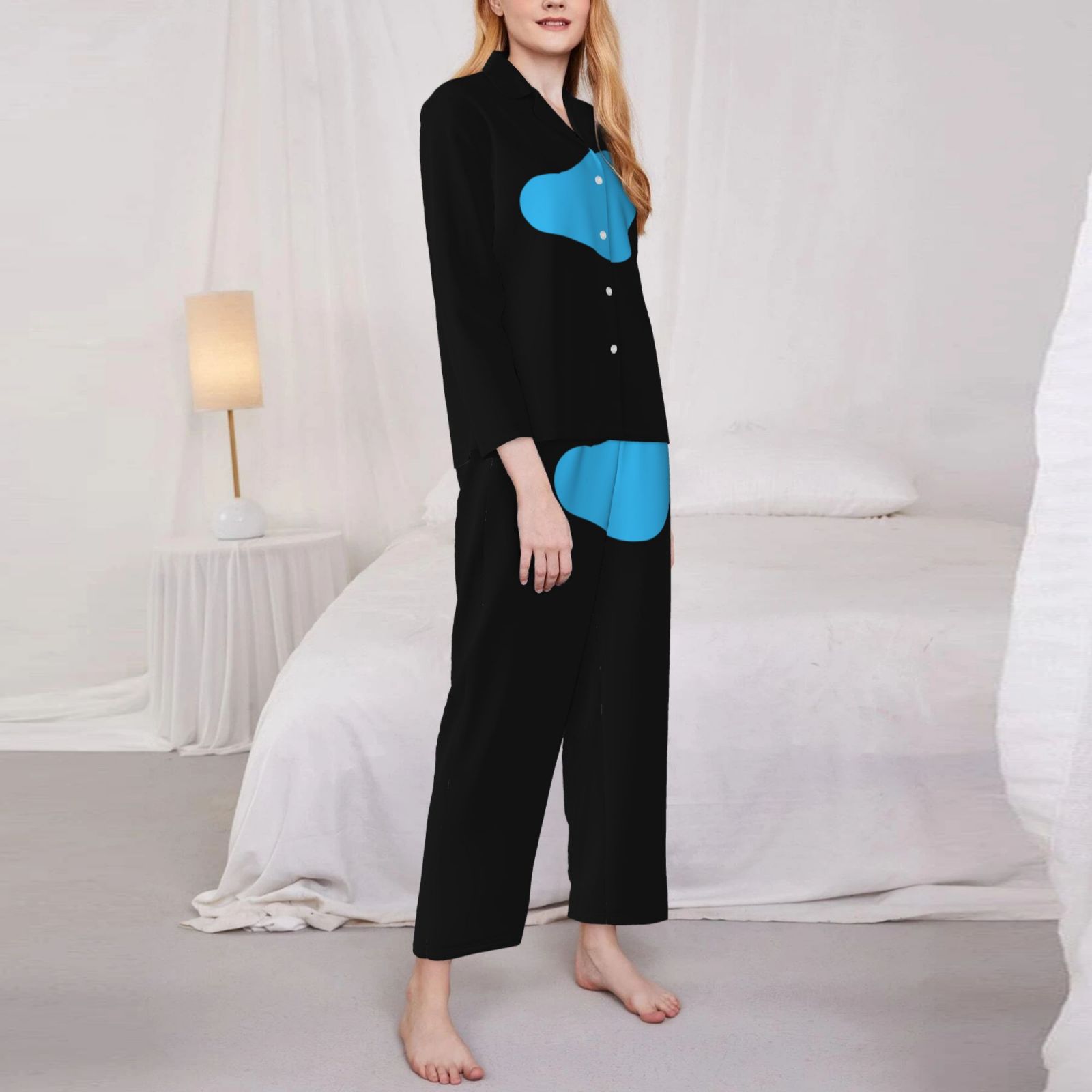 Women's Long-Sleeved Pajama Set