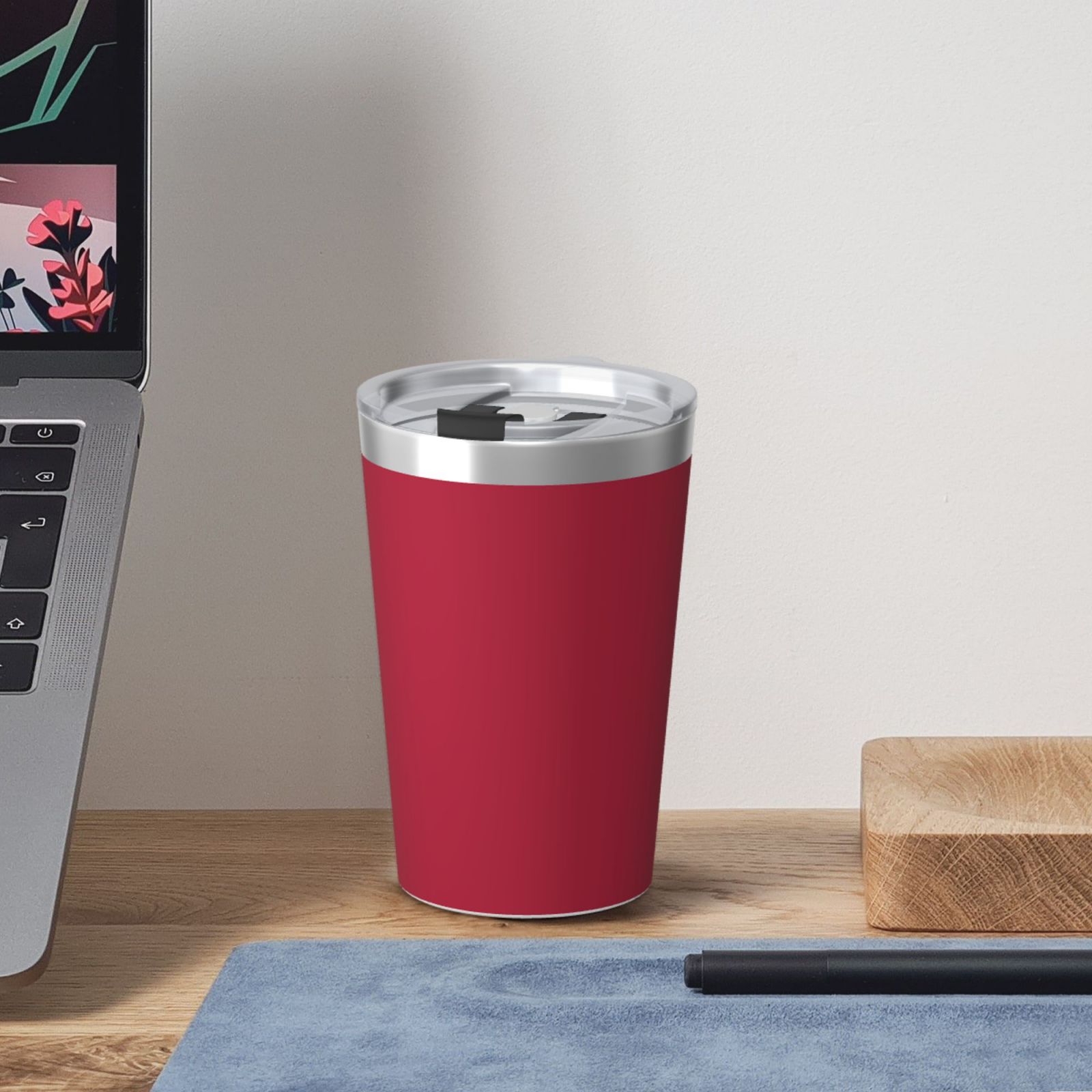 12OZ Thermos With Conical Straw