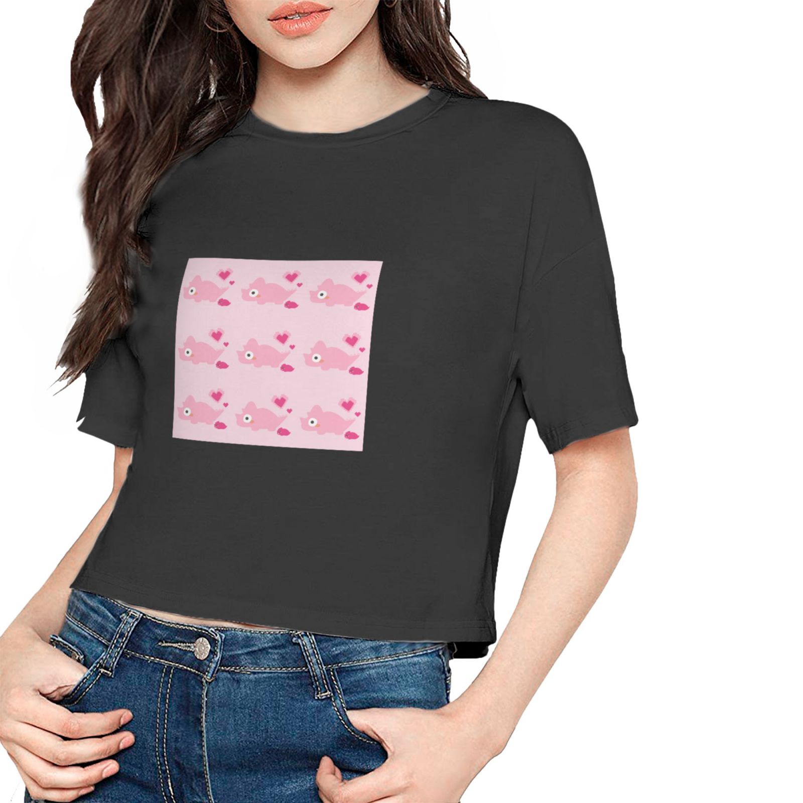 Leak Navel T-shirt