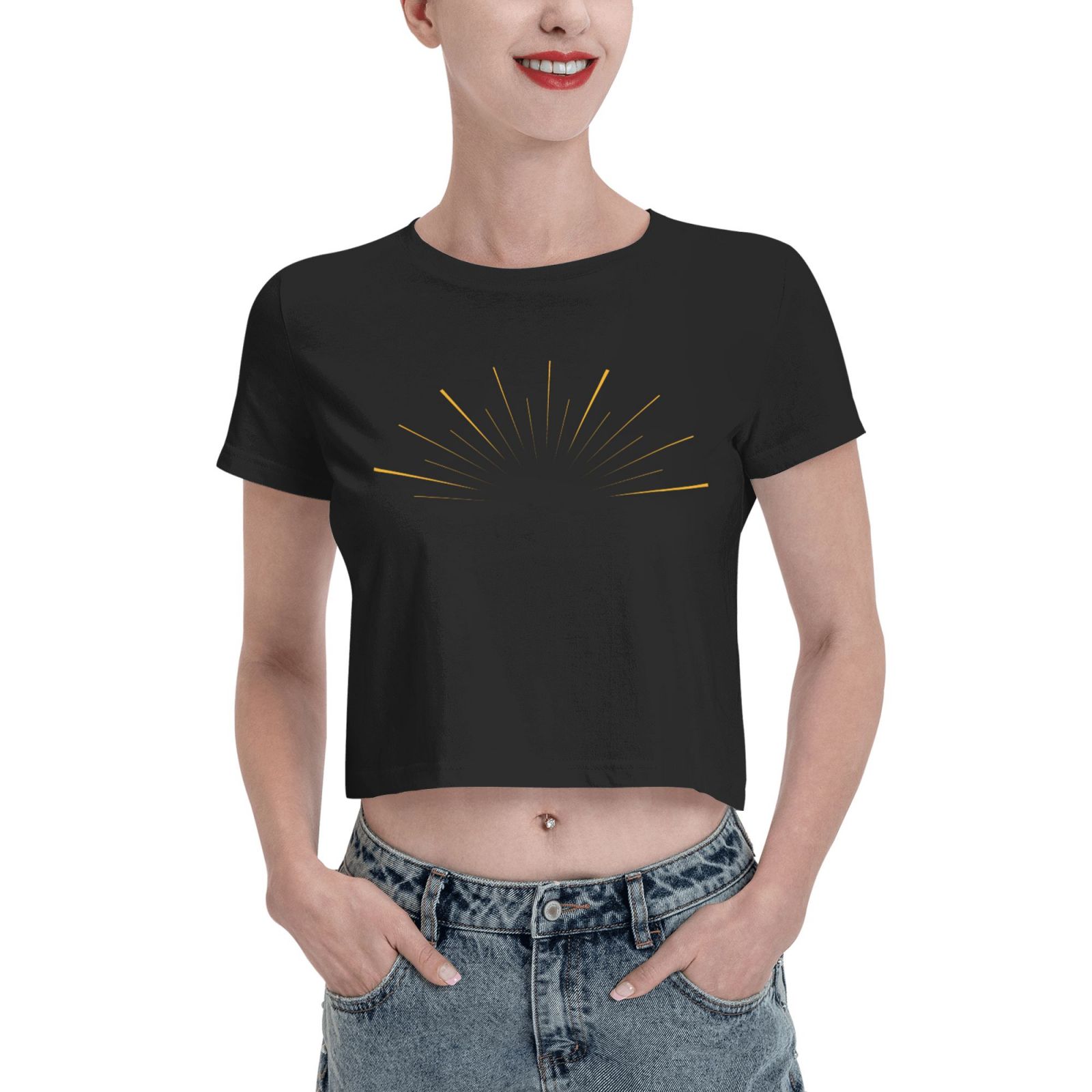 Leak Navel T-shirt