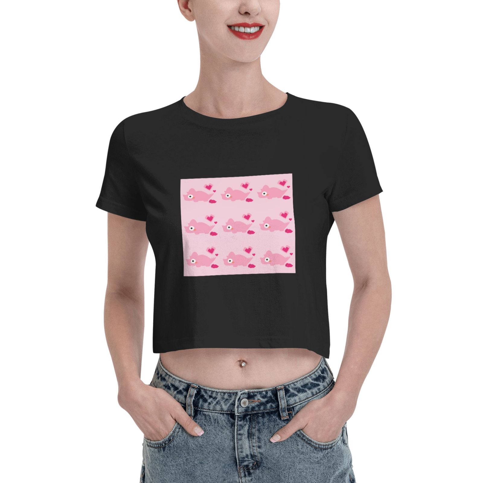 Leak Navel T-shirt