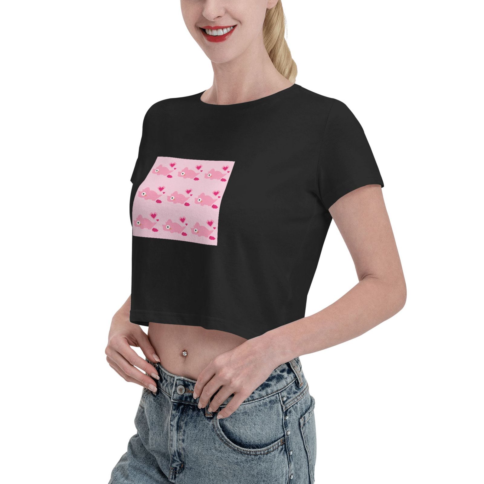 Leak Navel T-shirt