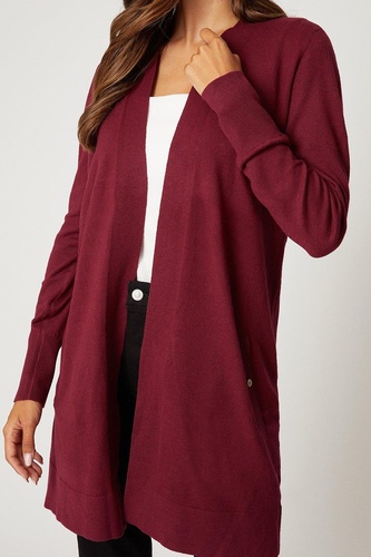 Longline Seam Cardigan