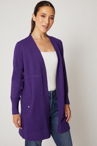 Longline Seam Cardigan