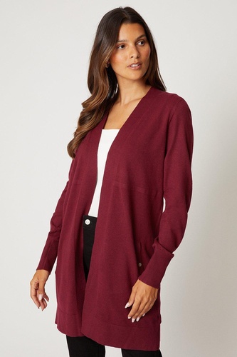 Longline Seam Cardigan