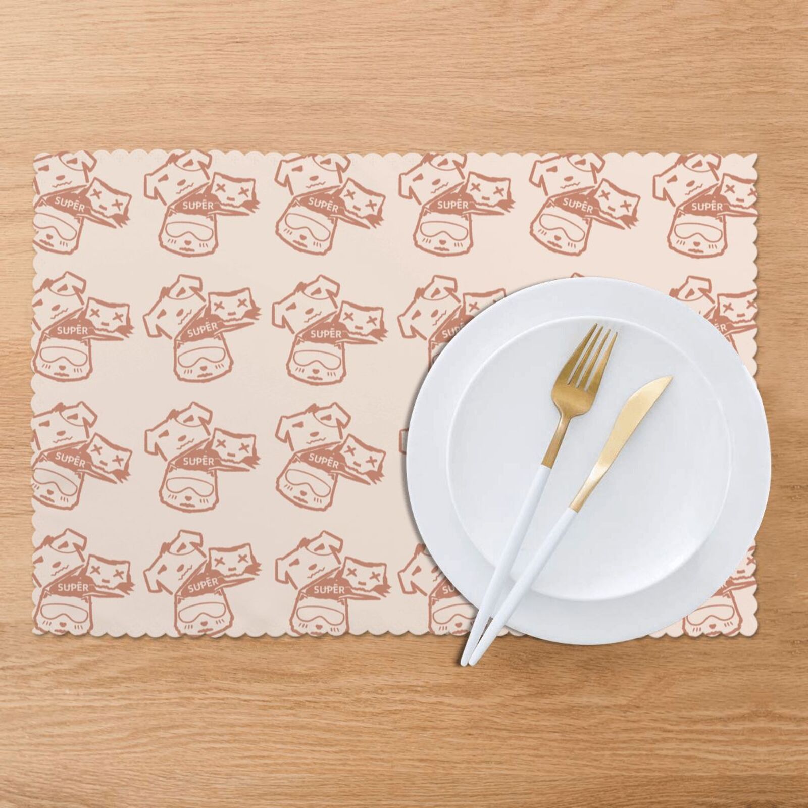 Placemats For Dining Table Set Of 6