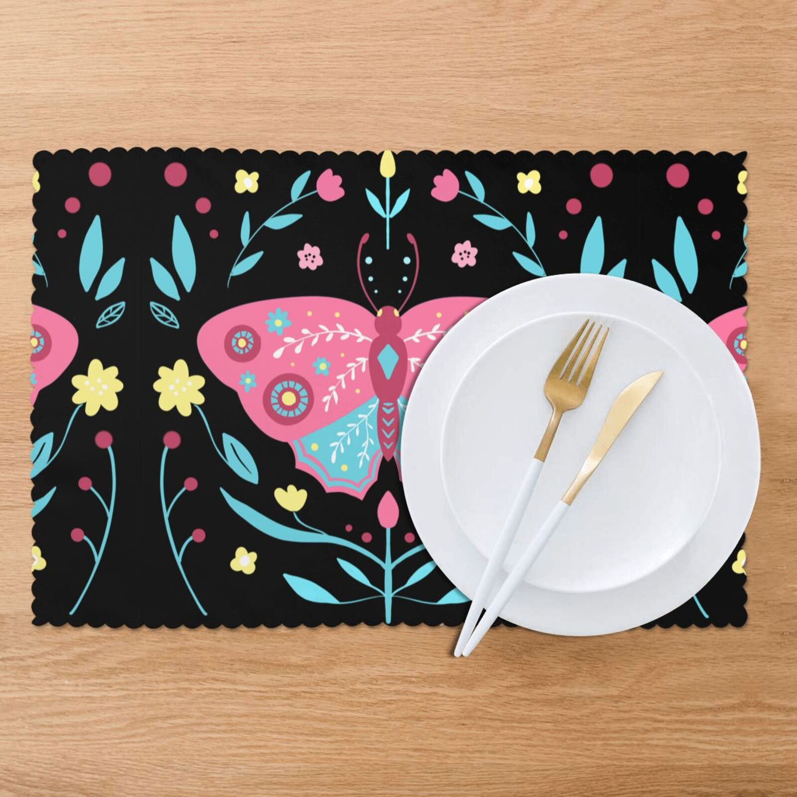 Placemats For Dining Table Set Of 6