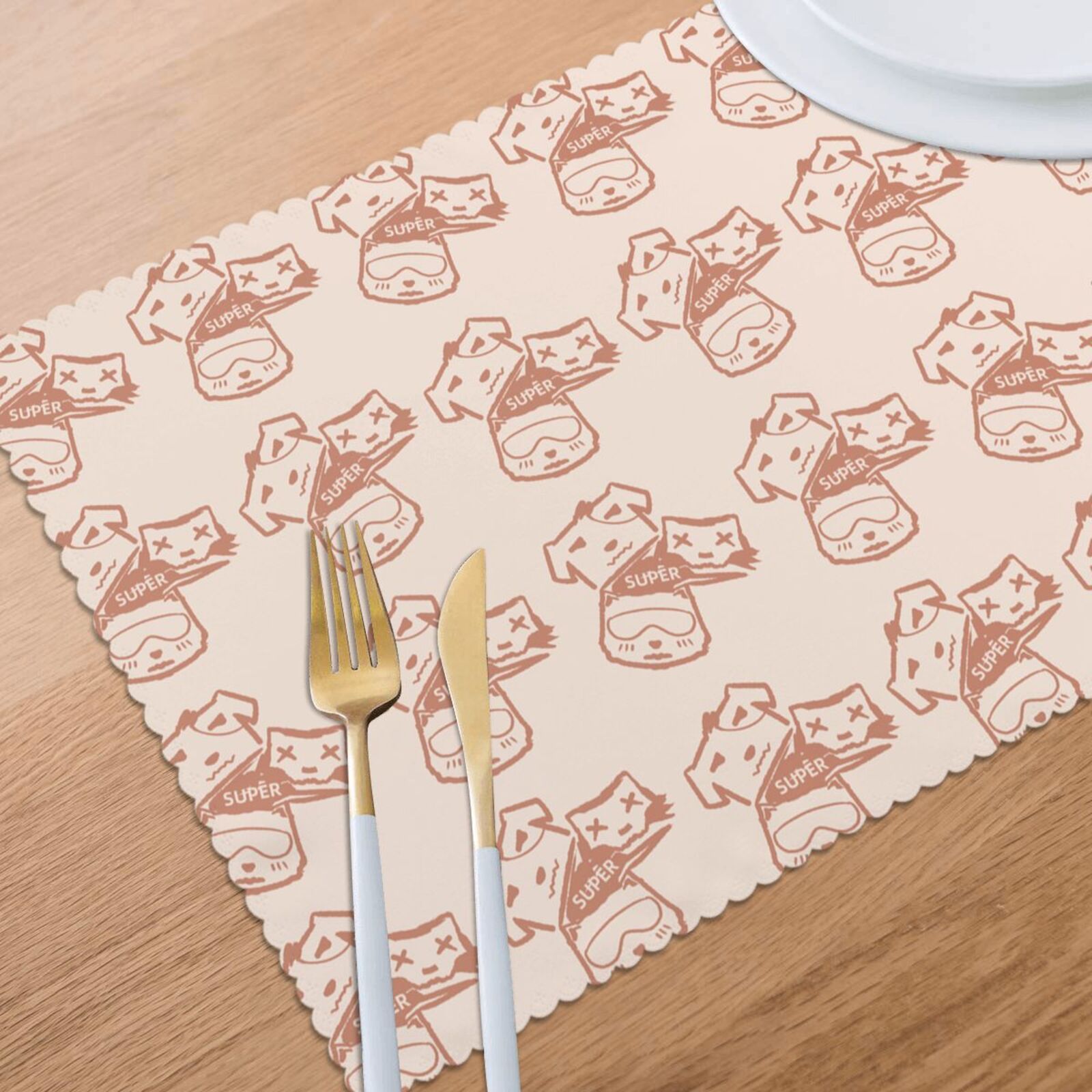 Placemats For Dining Table Set Of 6