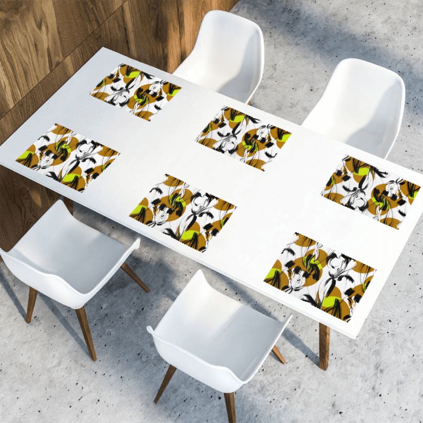 Placemats For Dining Table Set Of 6