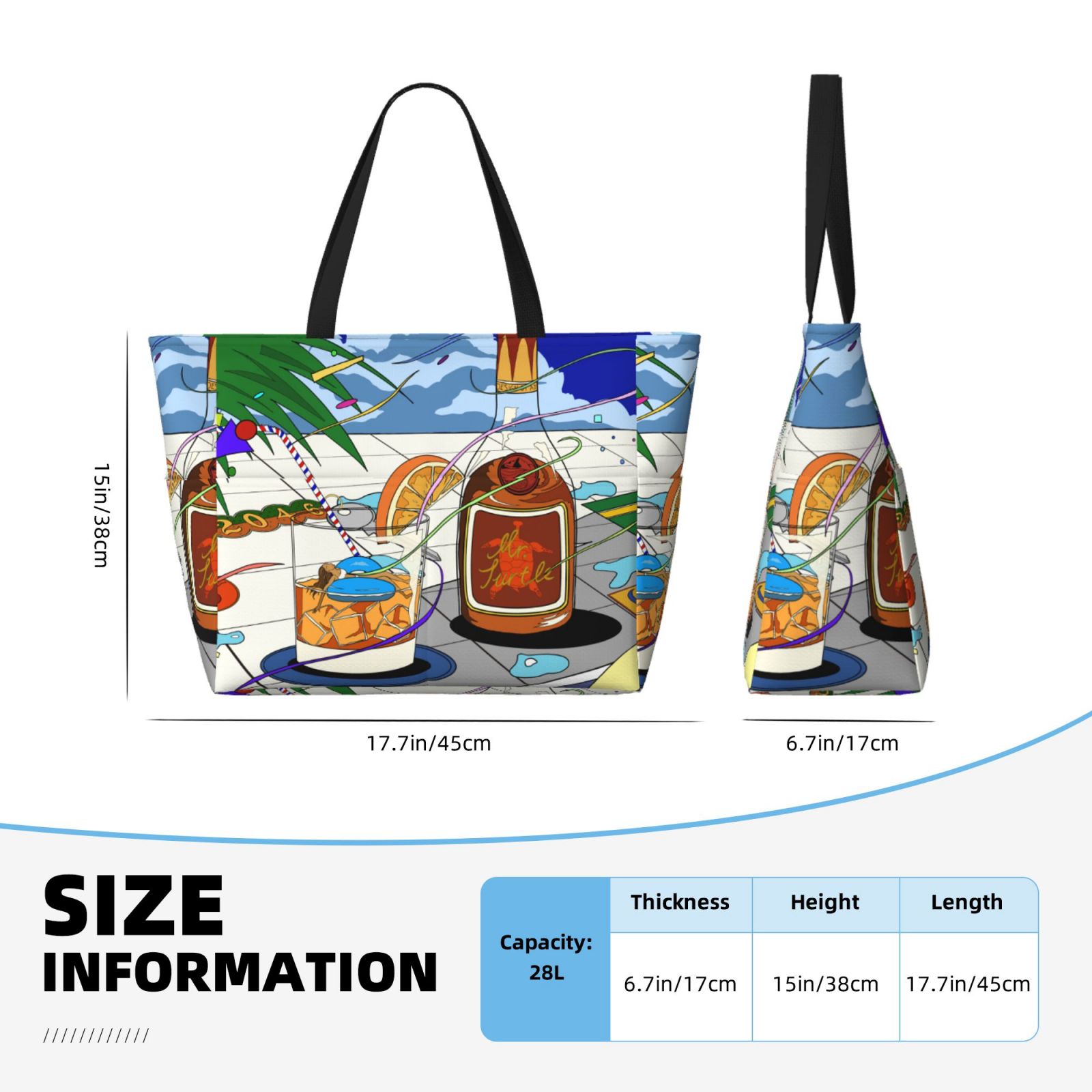 Large Capacity Beach Travel Bag