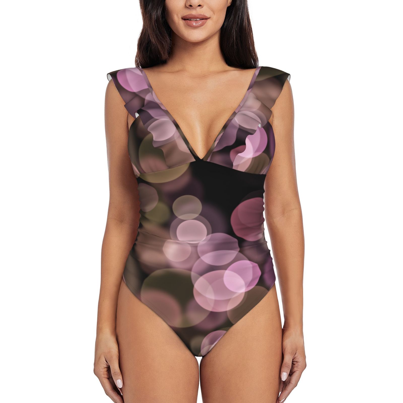 Women's Ruffle One Piece Swimsuit