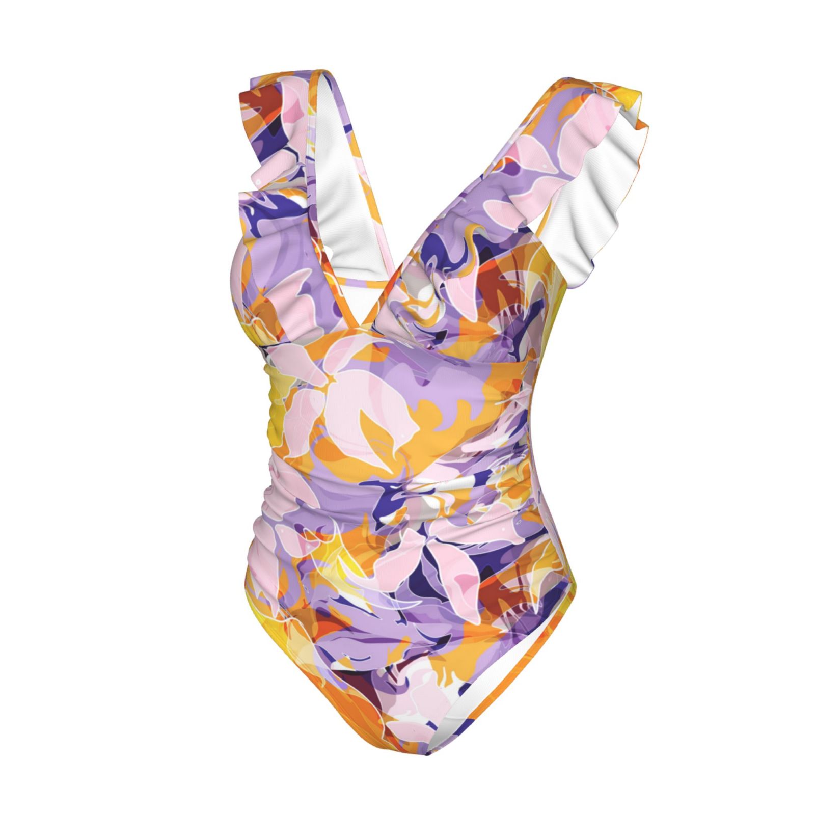 Women's Ruffle One Piece Swimsuit