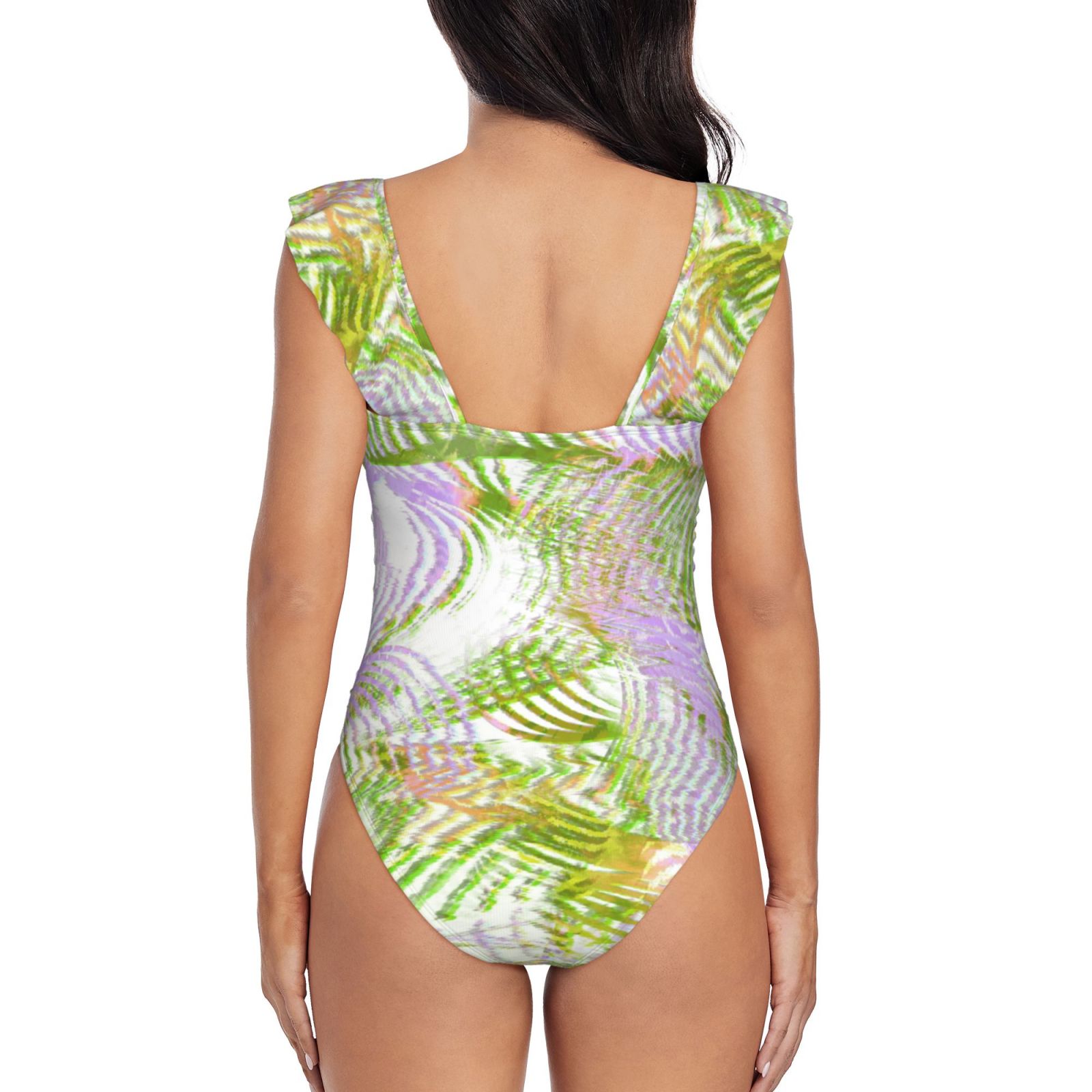 Women's Ruffle One Piece Swimsuit