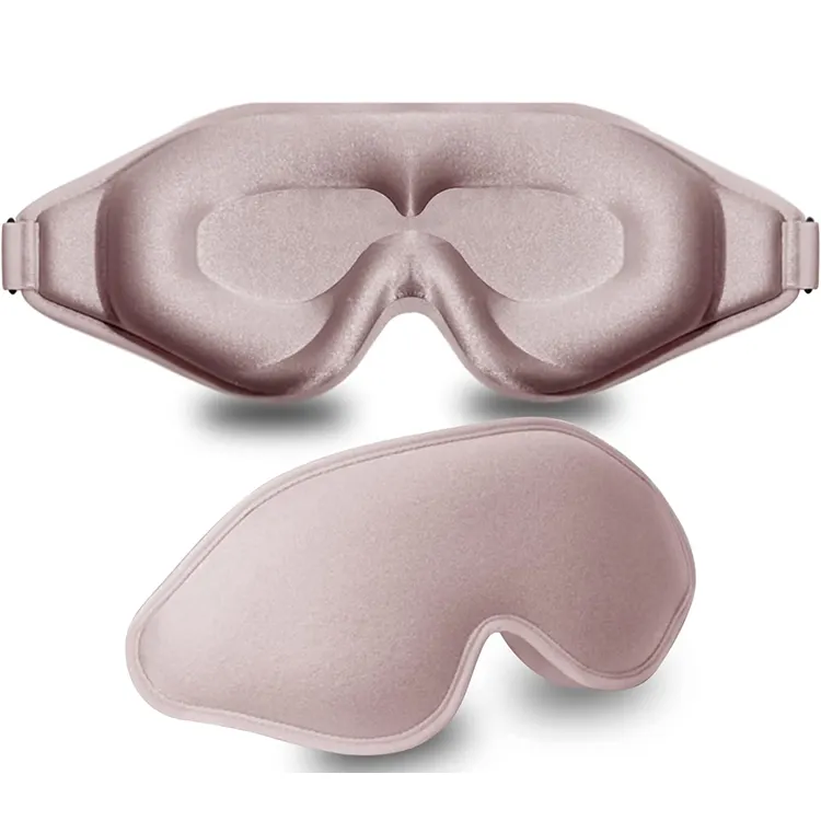 Weighted Sleep Mask, Women Men 3D Eye Mask Blocking Lights Sleeping Mask