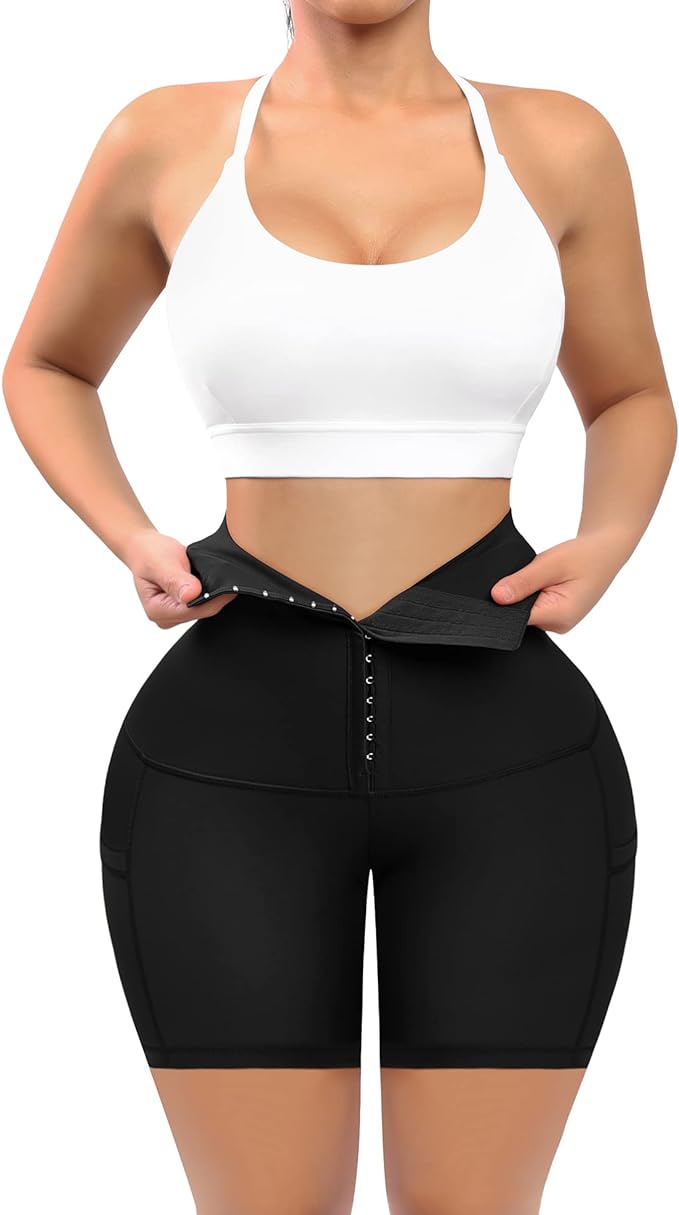 Women's Shaping Mid-Thigh Bodysuit Tummy Control Shapewear Seamless Sculpting Body Shaper