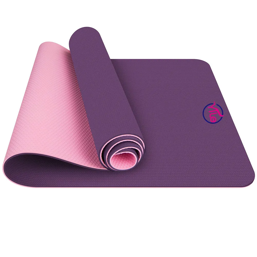 Fitness gym natura Instructional biodegradable tpe 7mm ecofriendly yoga mat wholesale